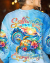 SALTWATER HEALS EVERYTHING COMPASS TURTLE ALL OVER PRINT - TLTR2911234