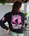 JUST A GIRL WHO LOVES BIGFOOT ALL OVER PRINT - TLTR3110244