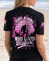 JUST A GIRL WHO LOVES BIGFOOT ALL OVER PRINT - TLTR3110244