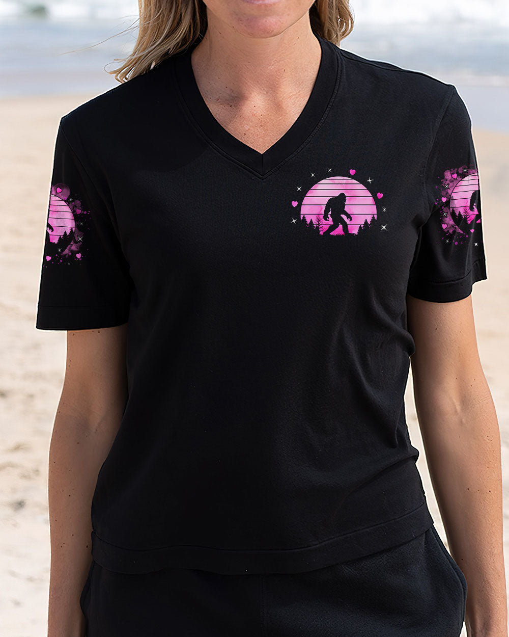 JUST A GIRL WHO LOVES BIGFOOT ALL OVER PRINT - TLTR3110244