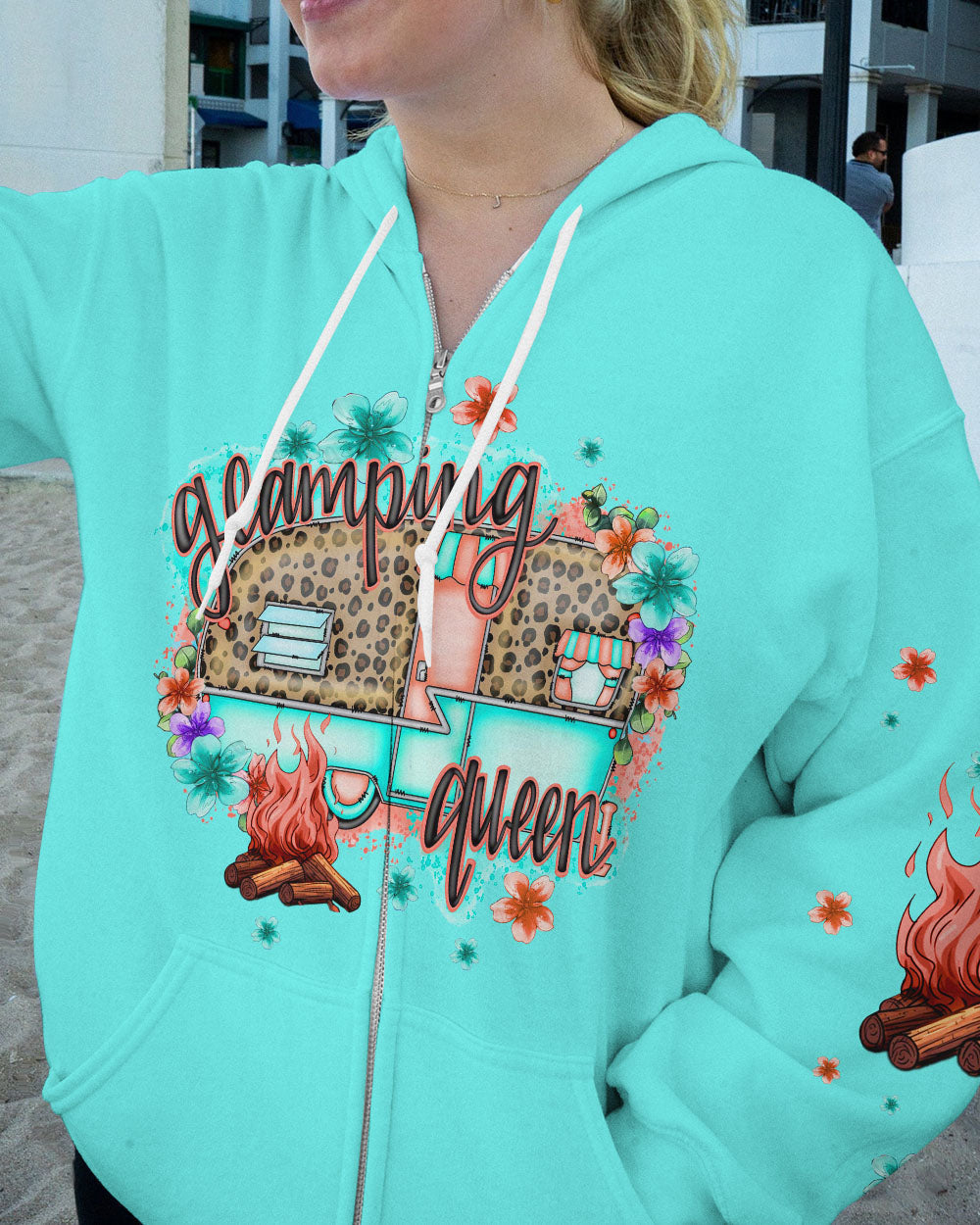 GLAMPING QUEEN ALL OVER PRINT - TLTW0108234