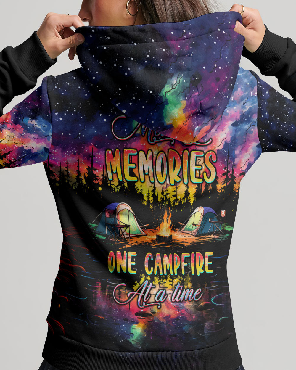 MAKING MEMORIES ONE CAMPFIRE AT A TIME ALL OVER PRINT - TLTW0310232