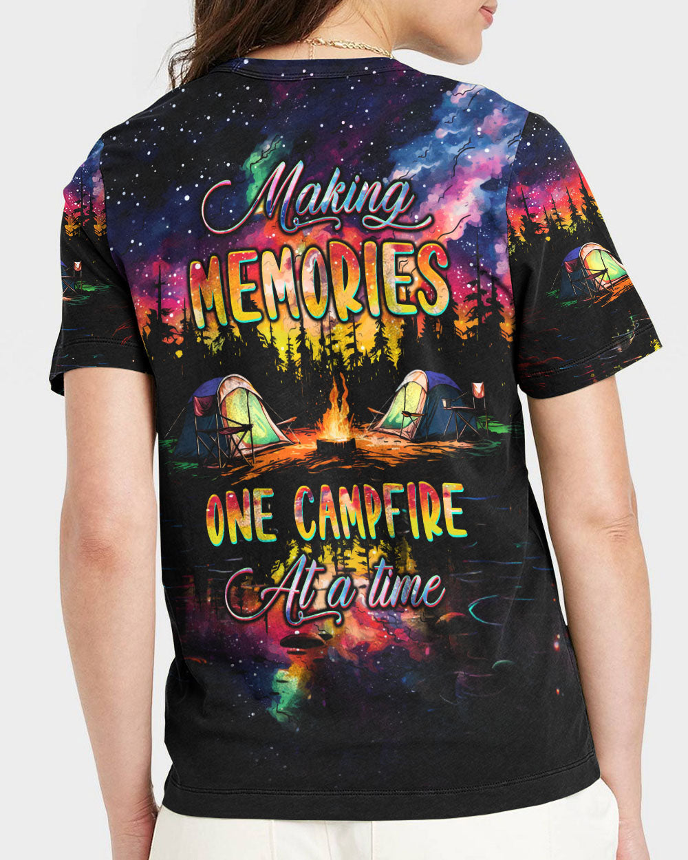 MAKING MEMORIES ONE CAMPFIRE AT A TIME ALL OVER PRINT - TLTW0310232