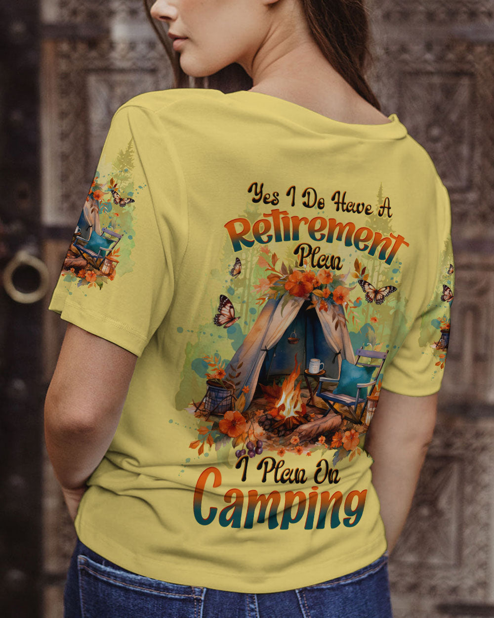 RETIREMENT PLAN CAMPING ALL OVER PRINT - TLTW0609232