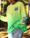 SALTWATER HEALS EVERYTHING COMPASS TURTLE ALL OVER PRINT - TLTW0612234
