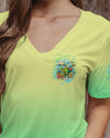 SALTWATER HEALS EVERYTHING COMPASS TURTLE ALL OVER PRINT - TLTW0612234
