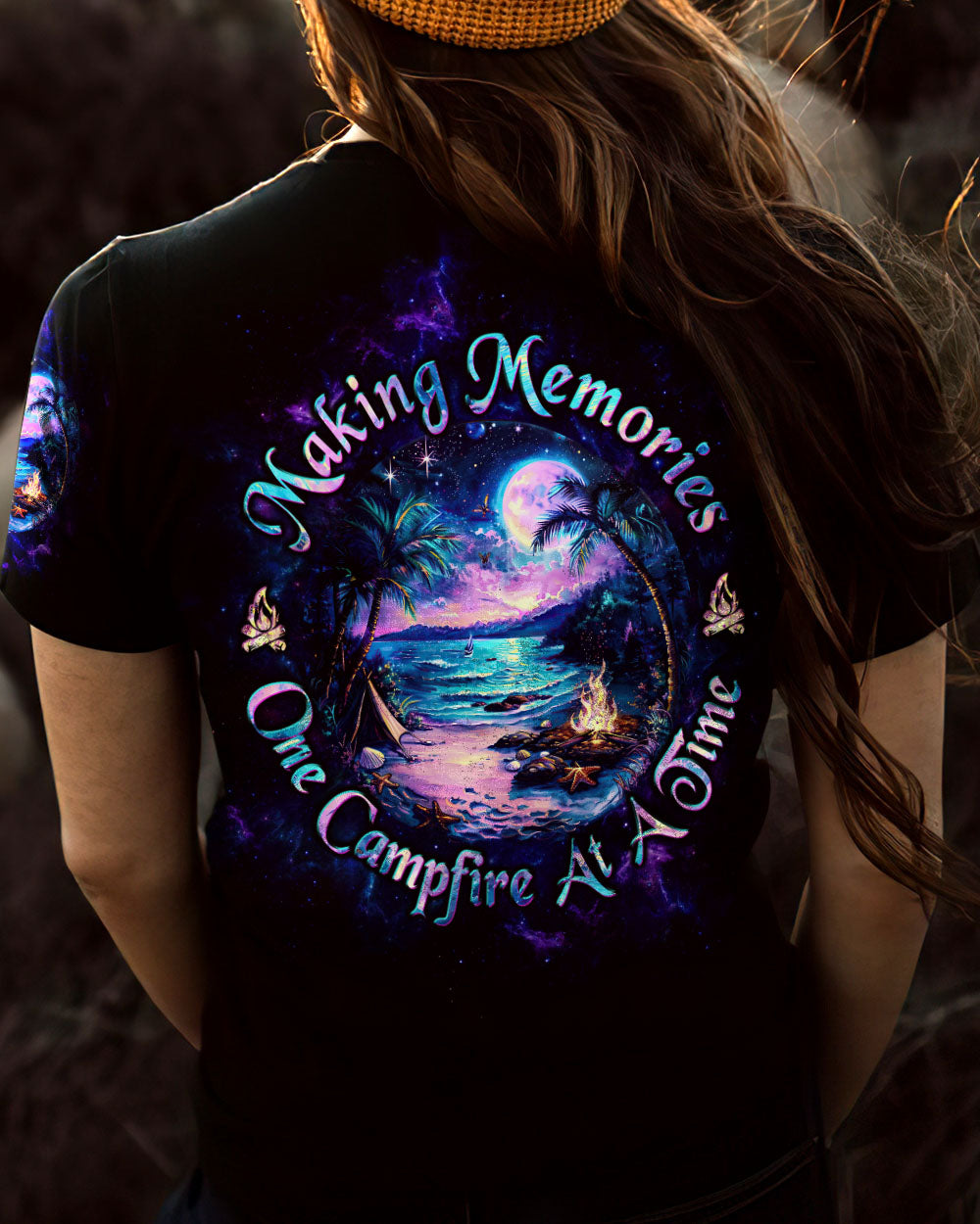 MAKING MEMORIES ONE CAMPFIRE AT A TIME ALL OVER PRINT - TLTW0705244