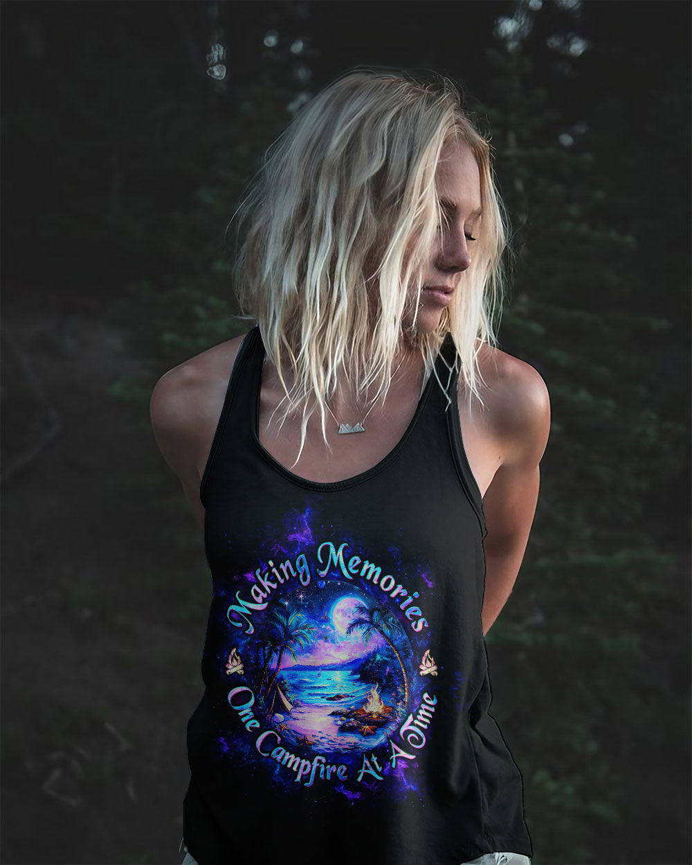 MAKING MEMORIES ONE CAMPFIRE AT A TIME ALL OVER PRINT - TLTW0705244