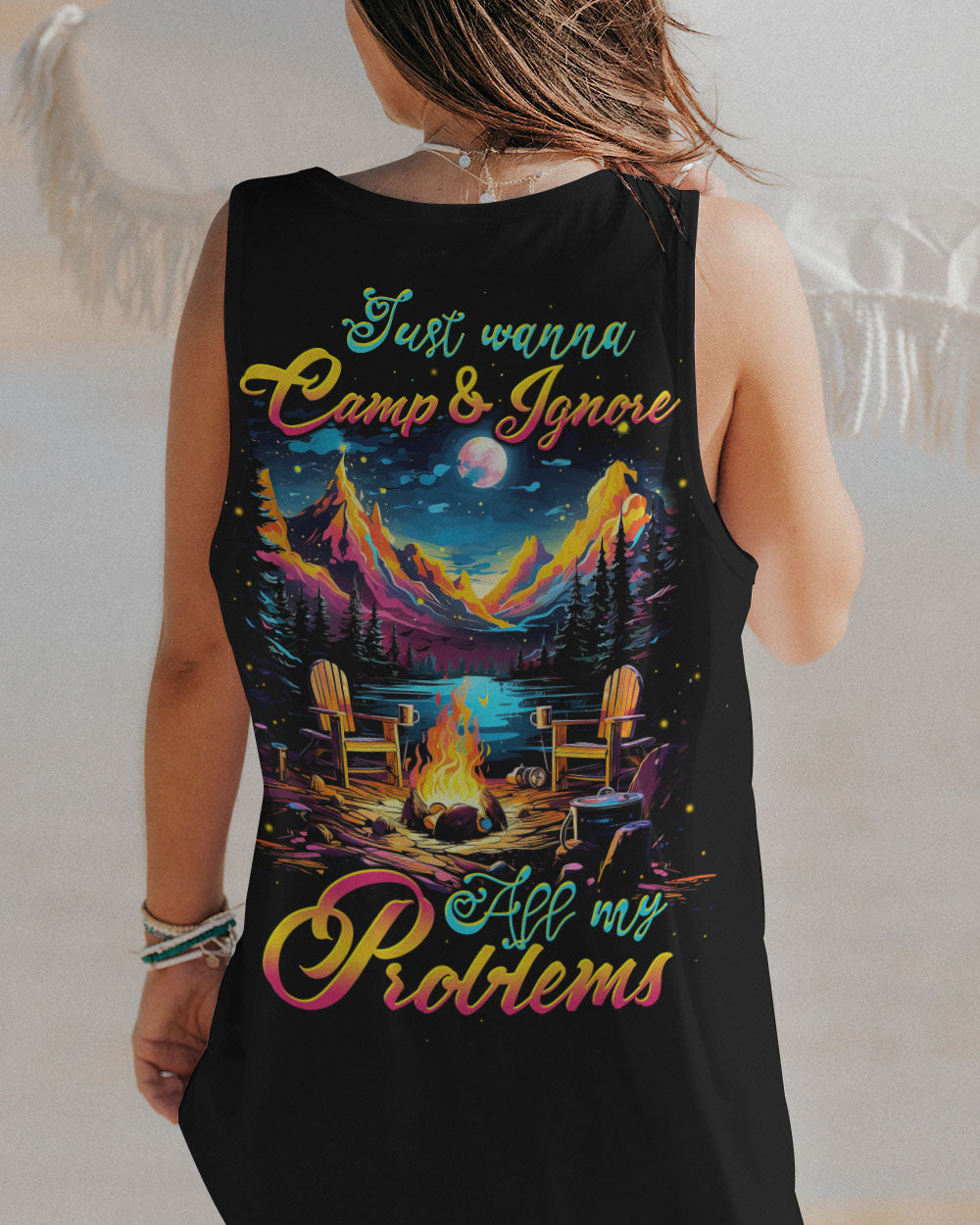 JUST WANNA CAMP ALL OVER PRINT - TLTW0809232
