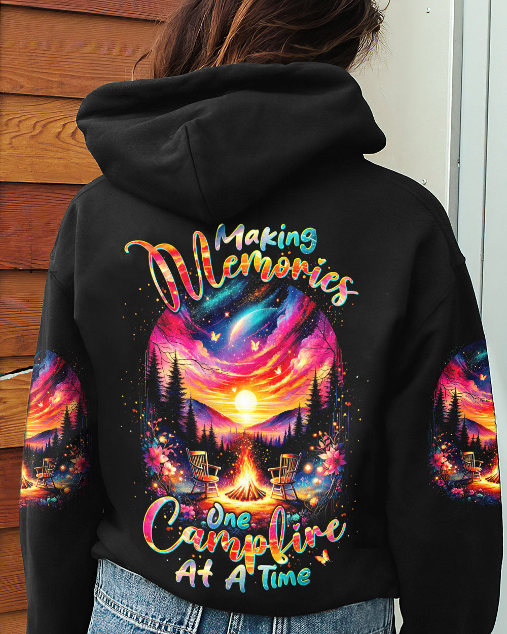 MAKING MEMORIES ONE CAMPFIRE AT A TIME ALL OVER PRINT - TLTW1602242