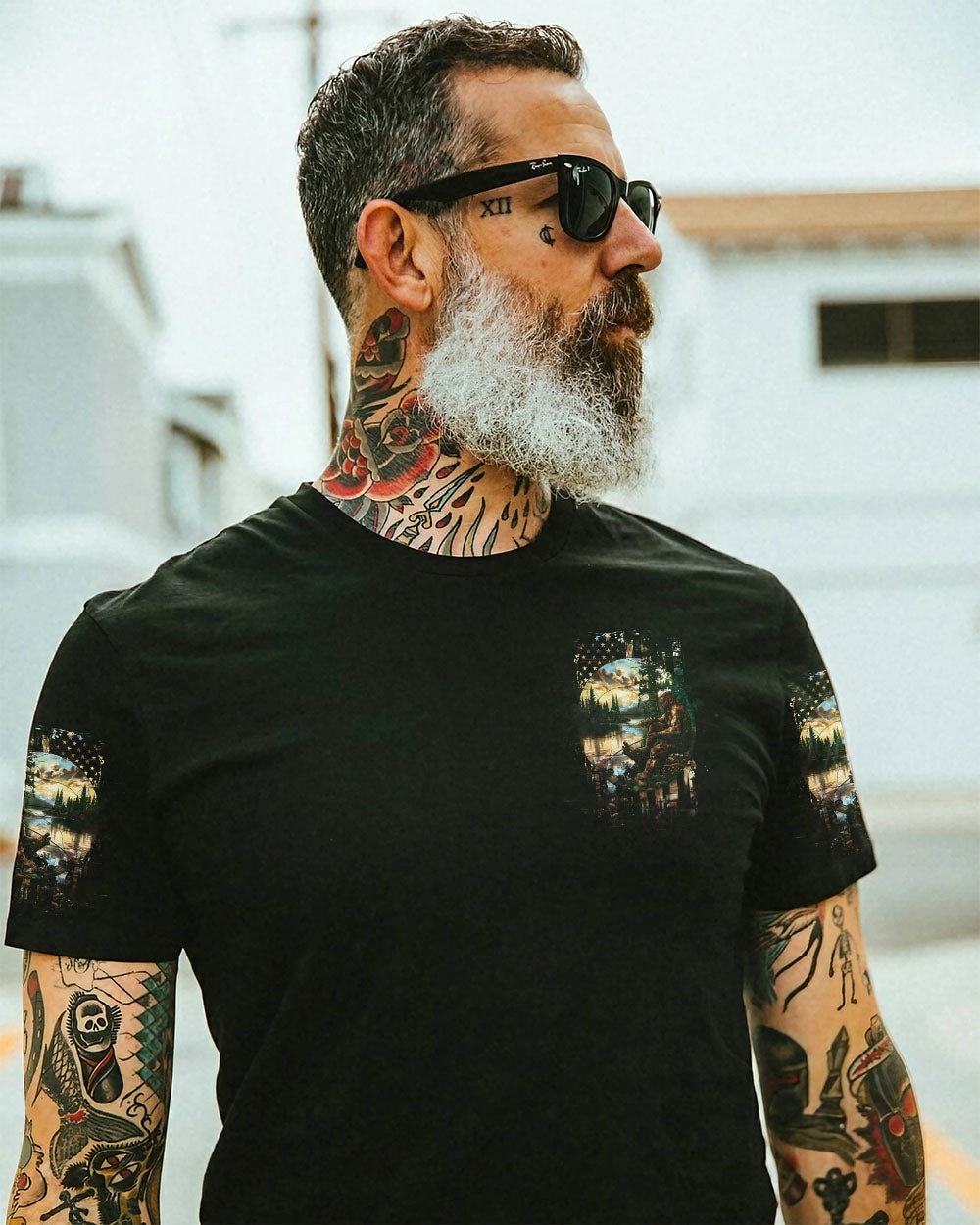 THE CLOSER I GET TO NATURE BIGFOOT FISHING ALL OVER PRINT - TLTW1609242