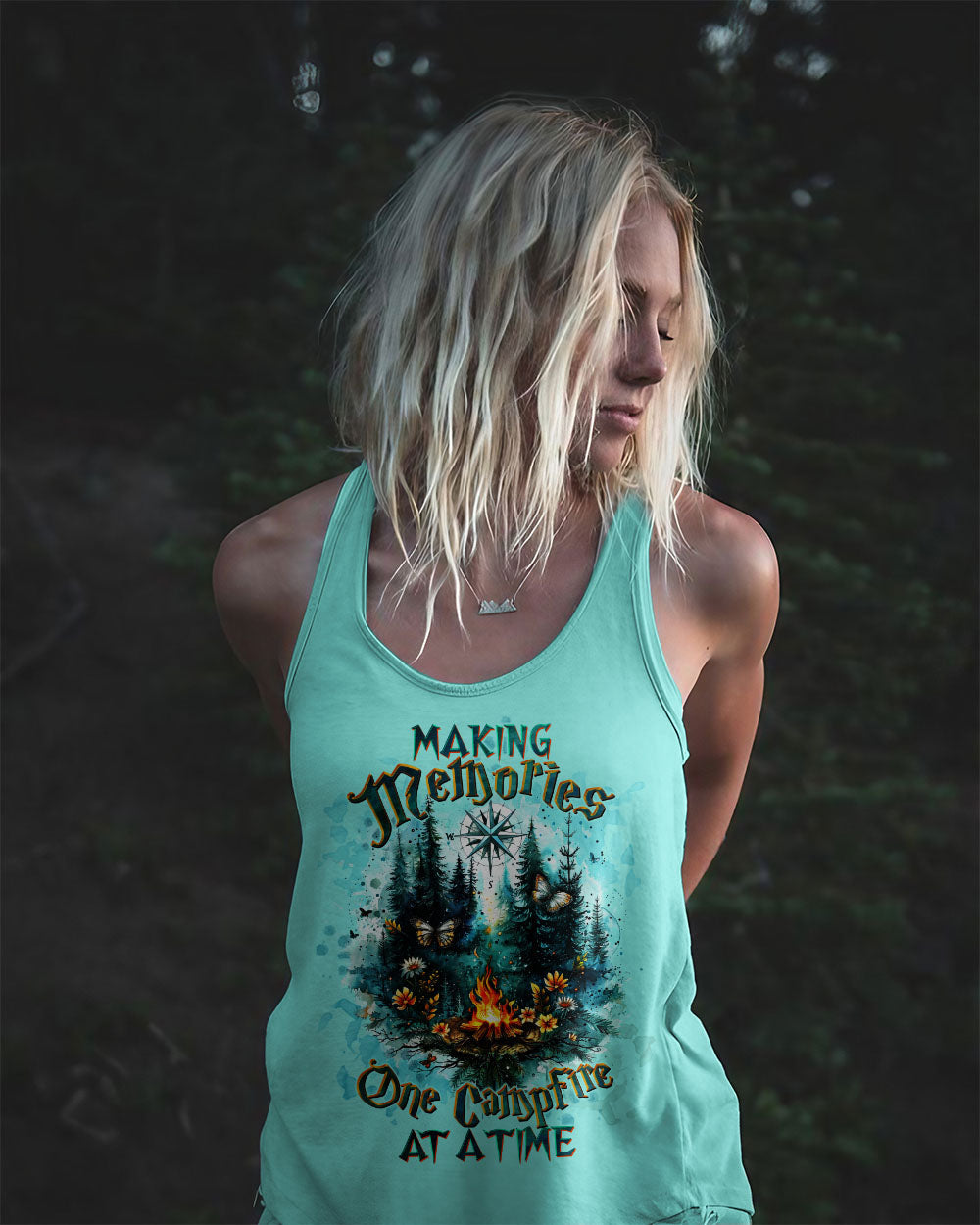MAKING MEMORIES ONE CAMPFIRE AT A TIME ALL OVER PRINT - TLTW1704244
