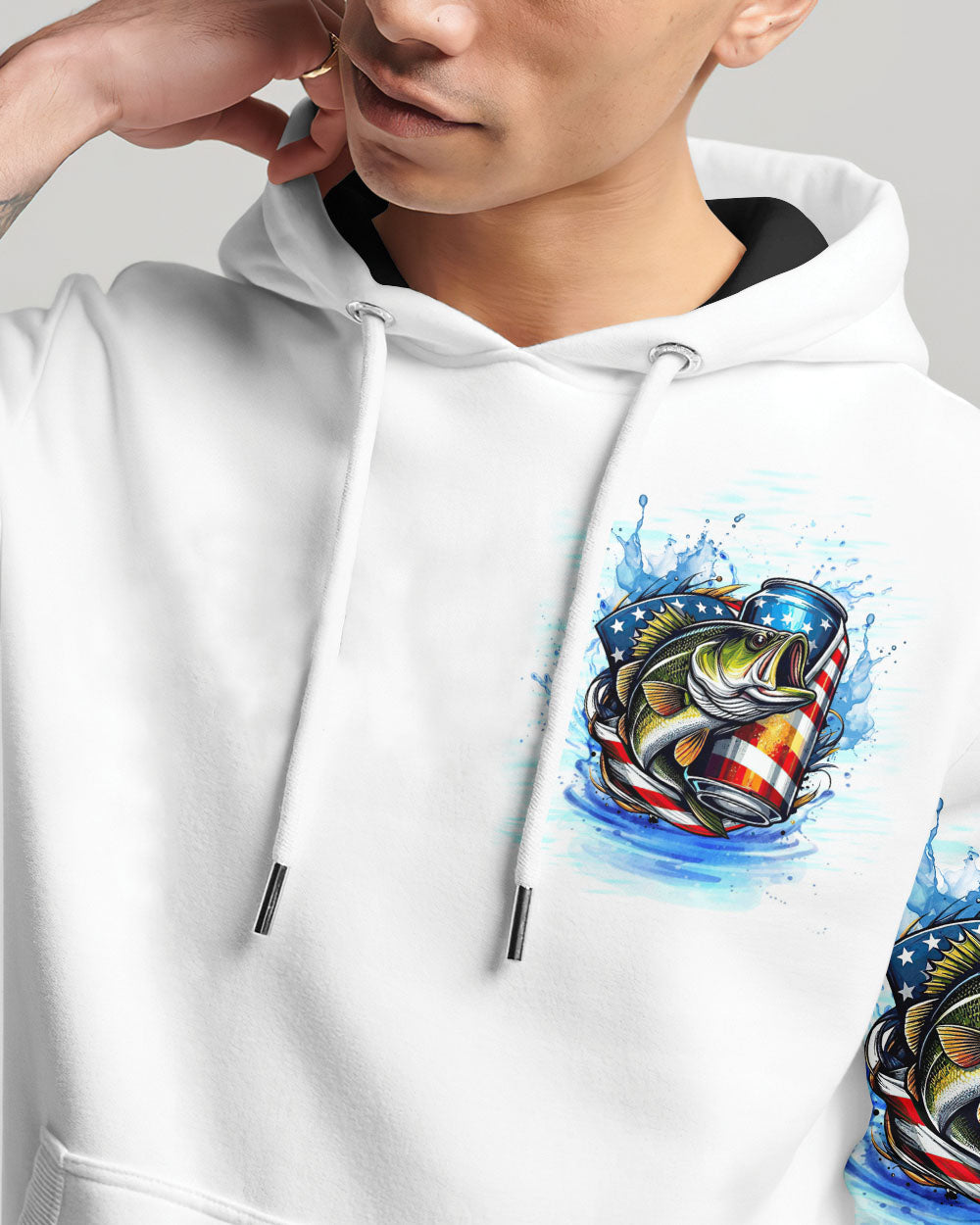 FISHING SOLVES MOST OF MY PROBLEMS ALL OVER PRINT - TLTW1709245