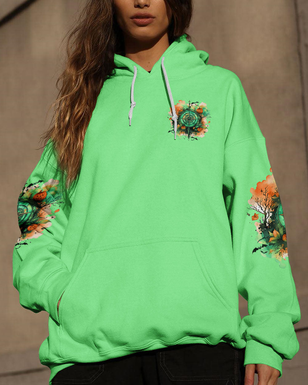 NOT ALL WHO WANDER ARE LOST COMPASS HALLOWEEN ALL OVER PRINT - TLTW2108232