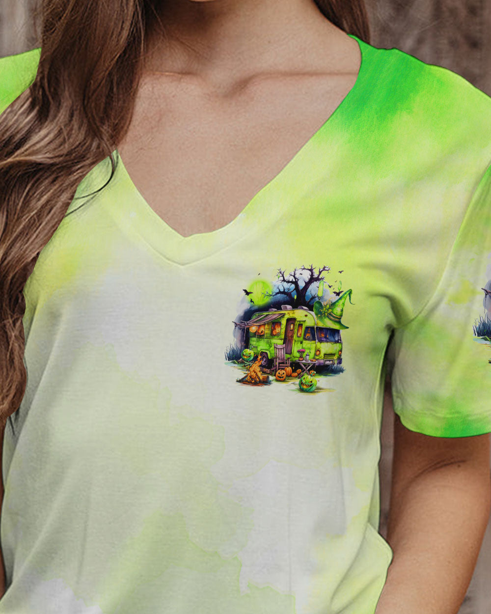 MY BROOM BROKE SO NOW HALLOWEEN CAMPING ALL OVER PRINT - TLTW2408233