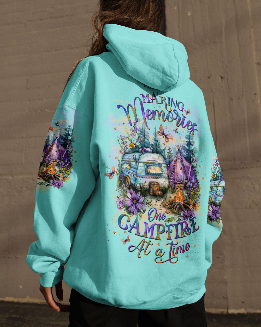 MAKING MEMORIES ONE CAMPFIRE AT A TIME ALL OVER PRINT - TLTW2702244