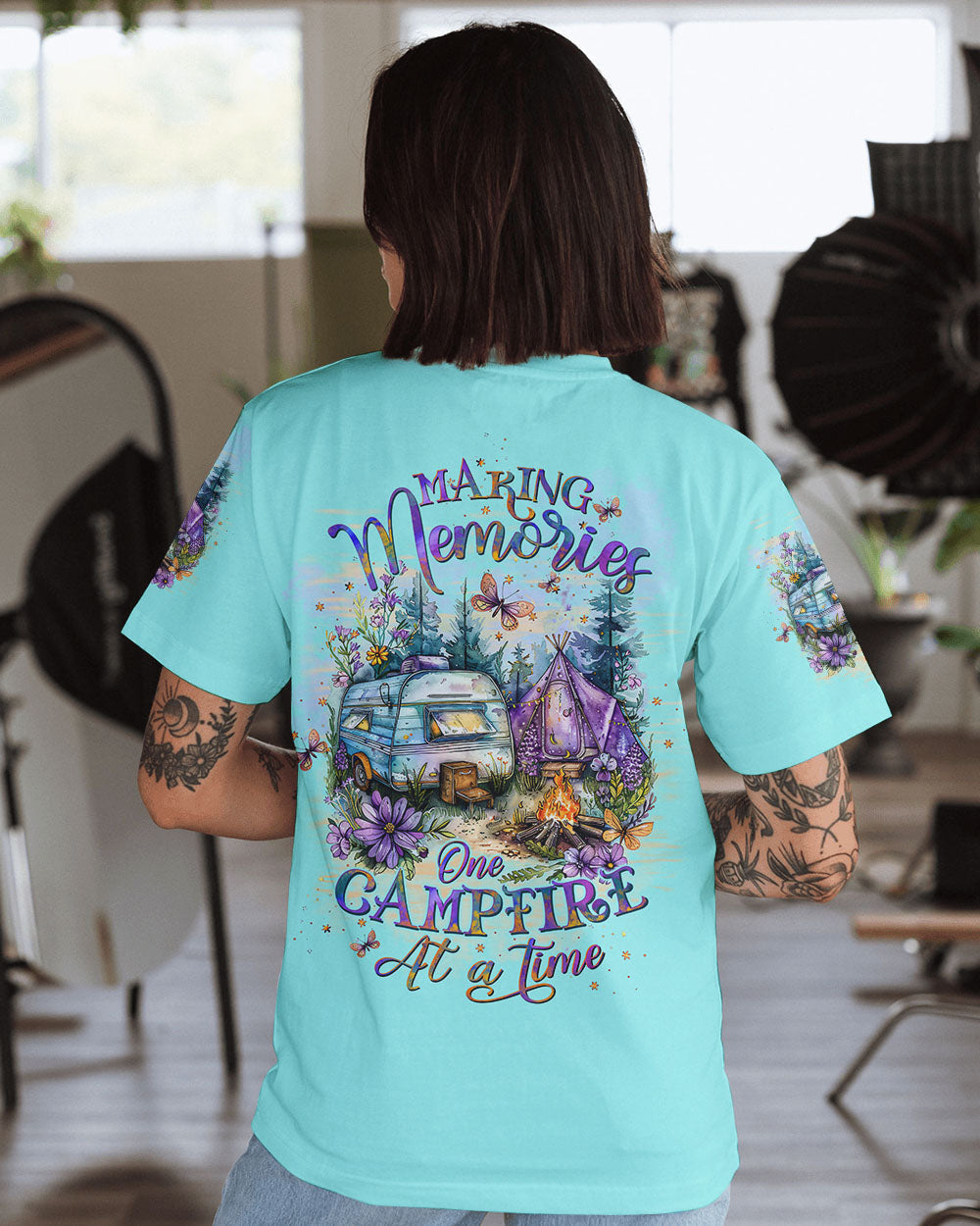 MAKING MEMORIES ONE CAMPFIRE AT A TIME ALL OVER PRINT - TLTW2702244