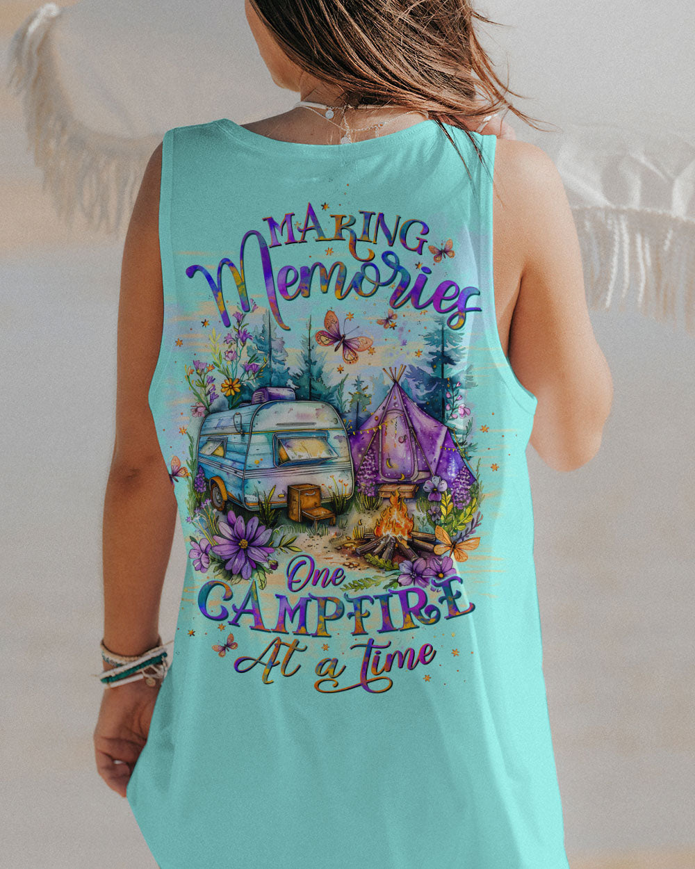 MAKING MEMORIES ONE CAMPFIRE AT A TIME ALL OVER PRINT - TLTW2702244
