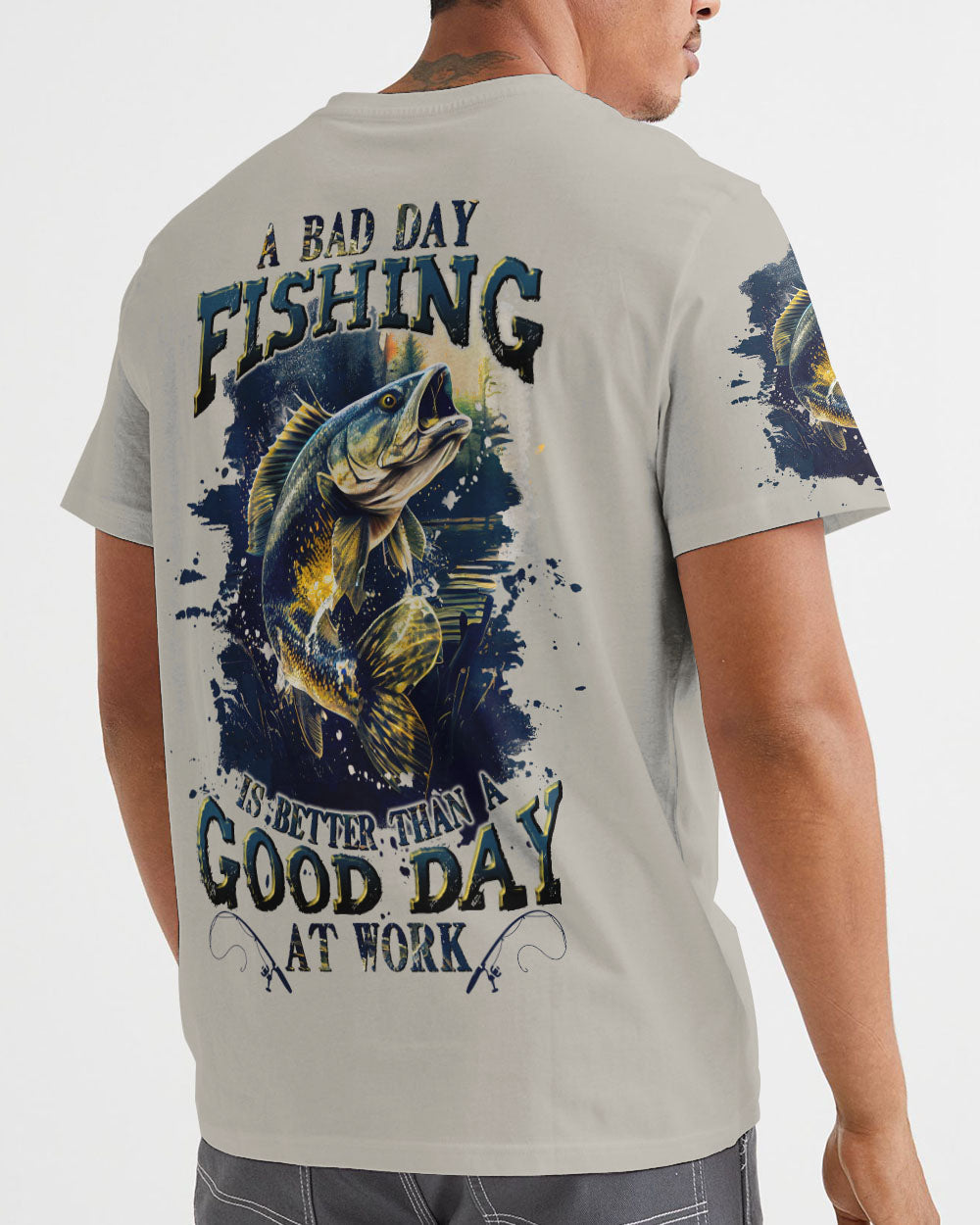 A BAD DAY FISHING ALL OVER PRINT - TLTW2806232