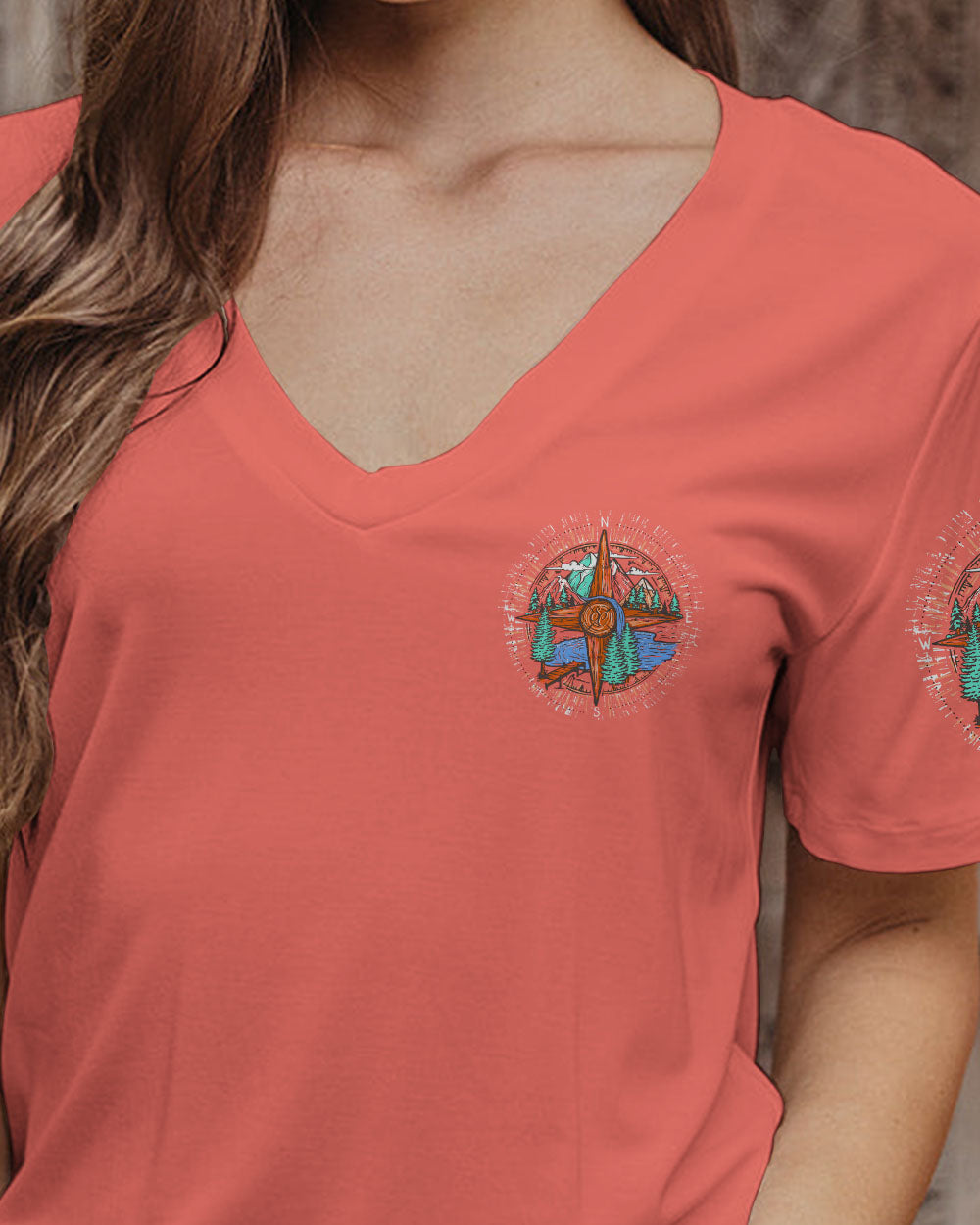 HEART BE YOUR COMPASS ALL OVER PRINT - TY0602241