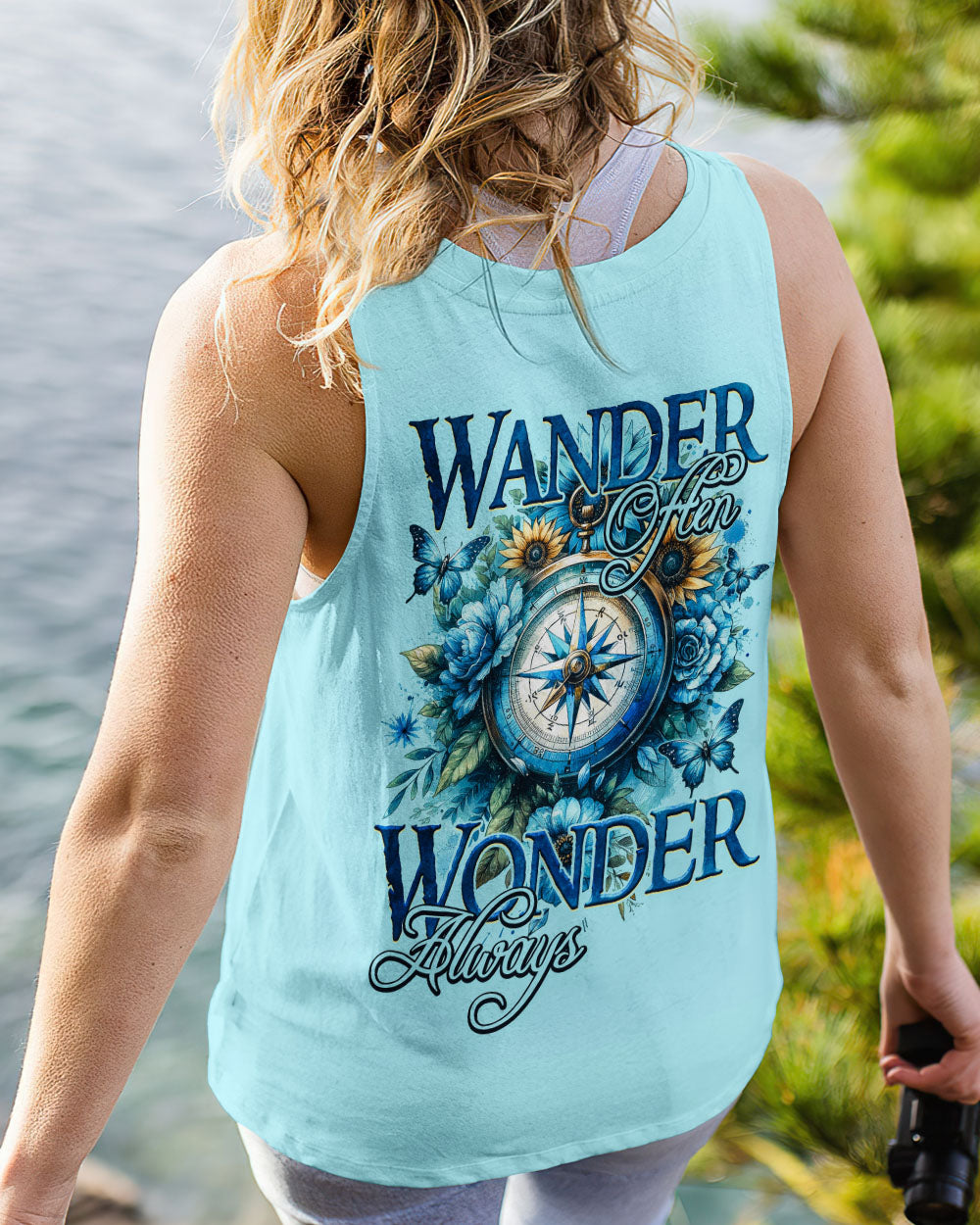 WANDER OFTEN COMPASS ALL OVER PRINT - TY0612232