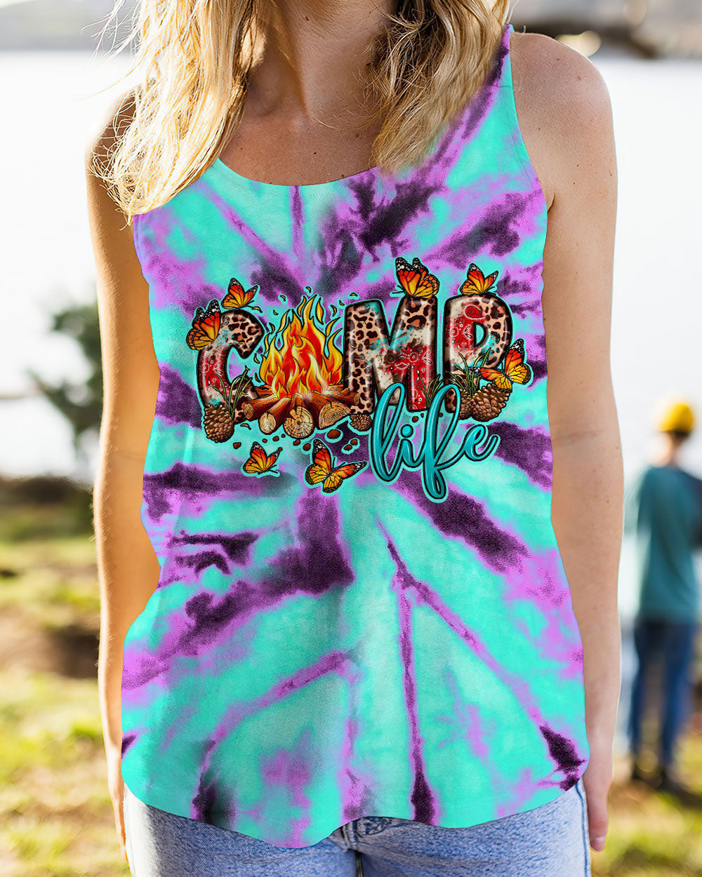 CAMP FIRE SQUAD TIE DYE ALL OVER PRINT - TY0707232