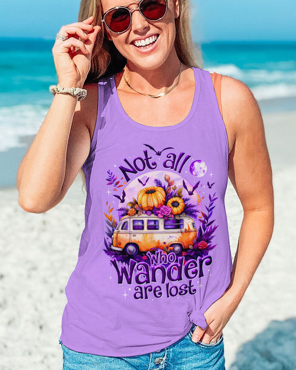 NOT ALL WHO WANDER ARE LOST HALLOWEEN ALL OVER PRINT - TY1108234