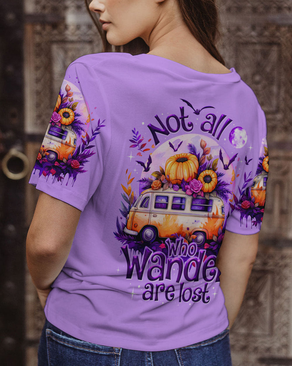 NOT ALL WHO WANDER ARE LOST HALLOWEEN ALL OVER PRINT - TY1108234