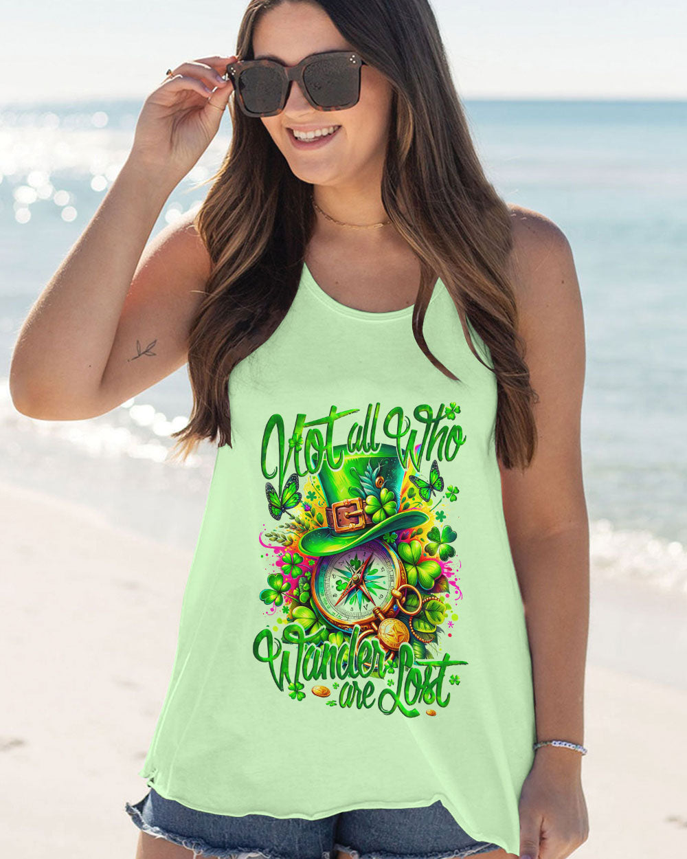 NOT ALL WHO WANDER ARE LOST PATRICK'S DAY ALL OVER PRINT - TY1601241