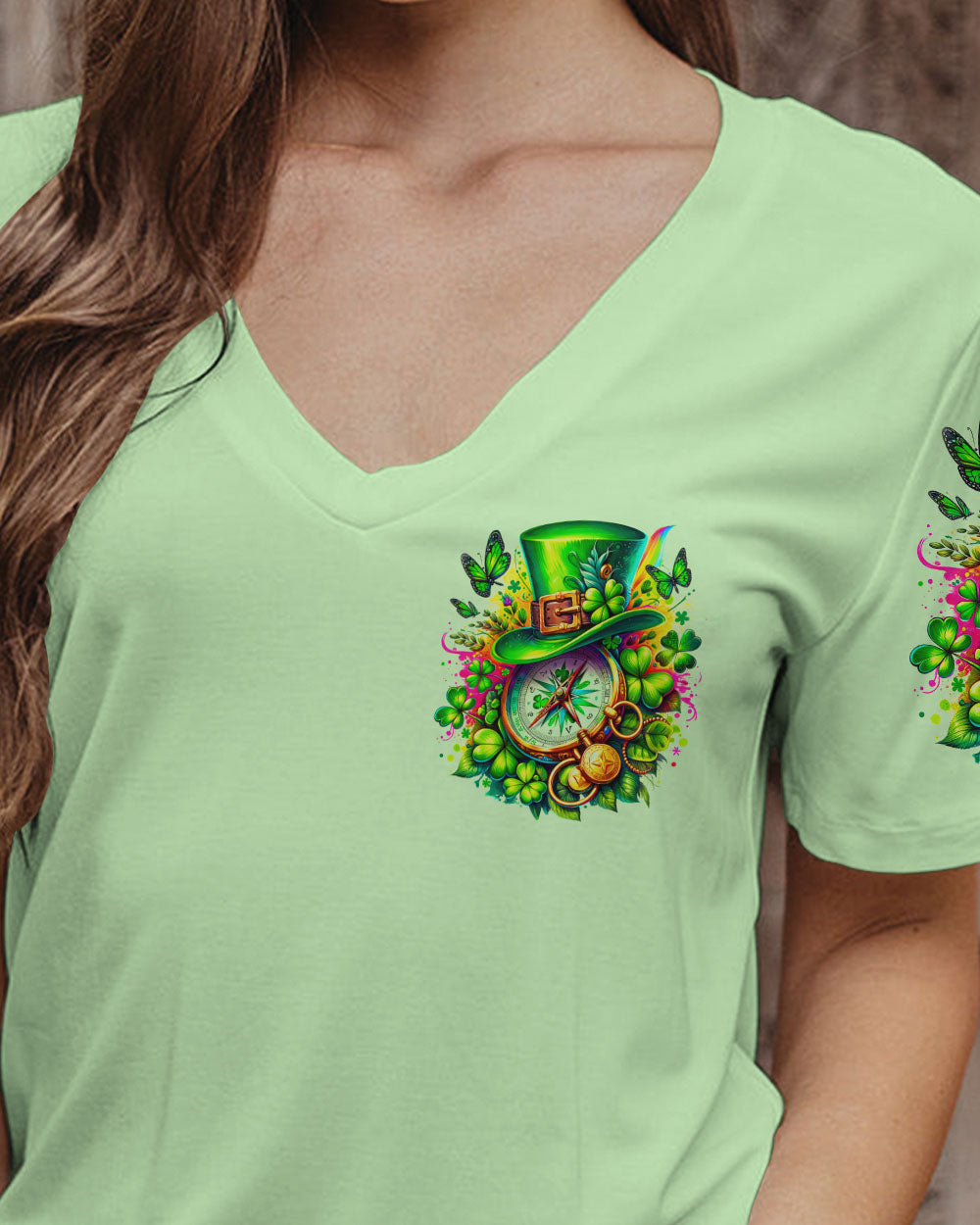 NOT ALL WHO WANDER ARE LOST PATRICK'S DAY ALL OVER PRINT - TY1601241