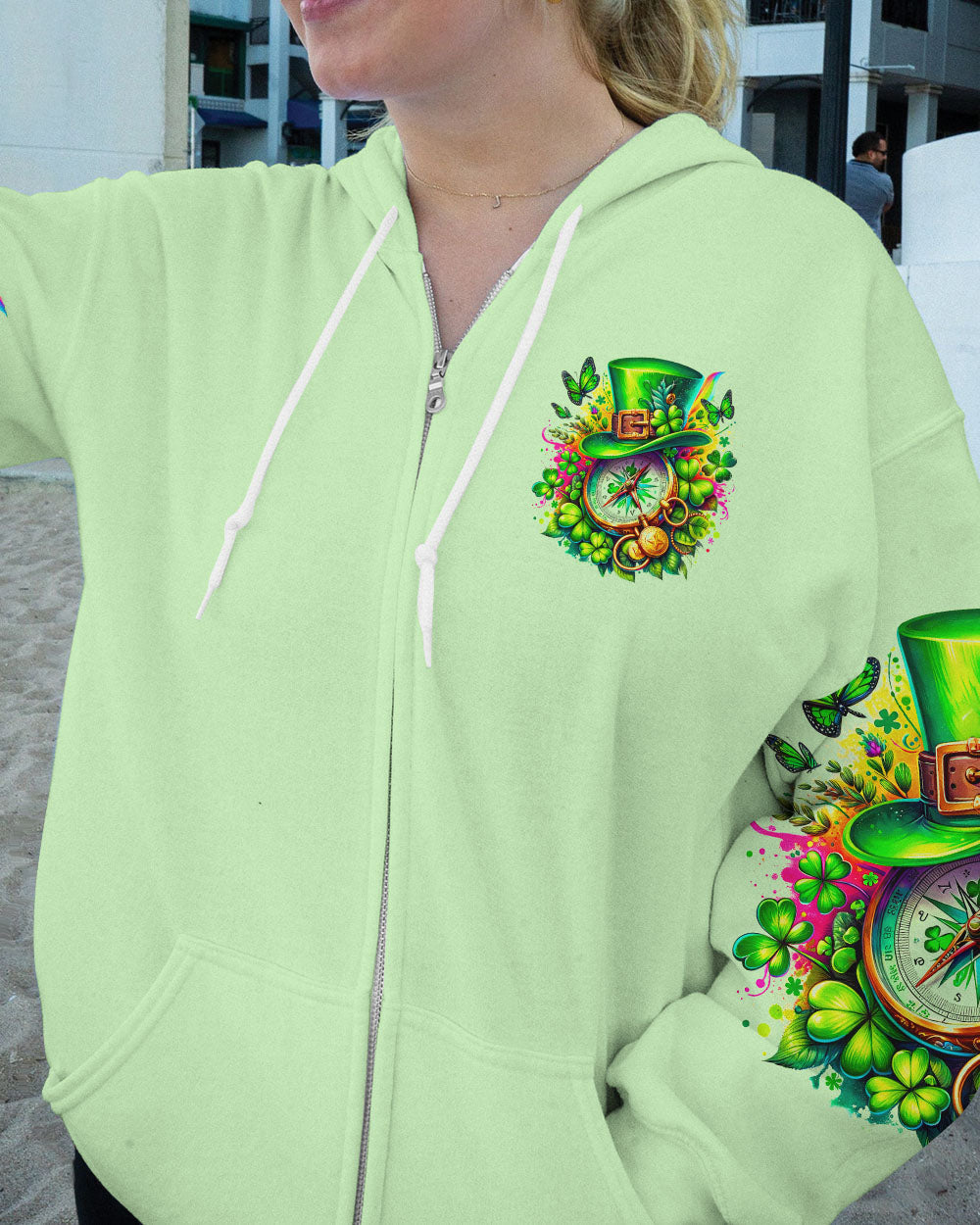 NOT ALL WHO WANDER ARE LOST PATRICK'S DAY ALL OVER PRINT - TY1601241