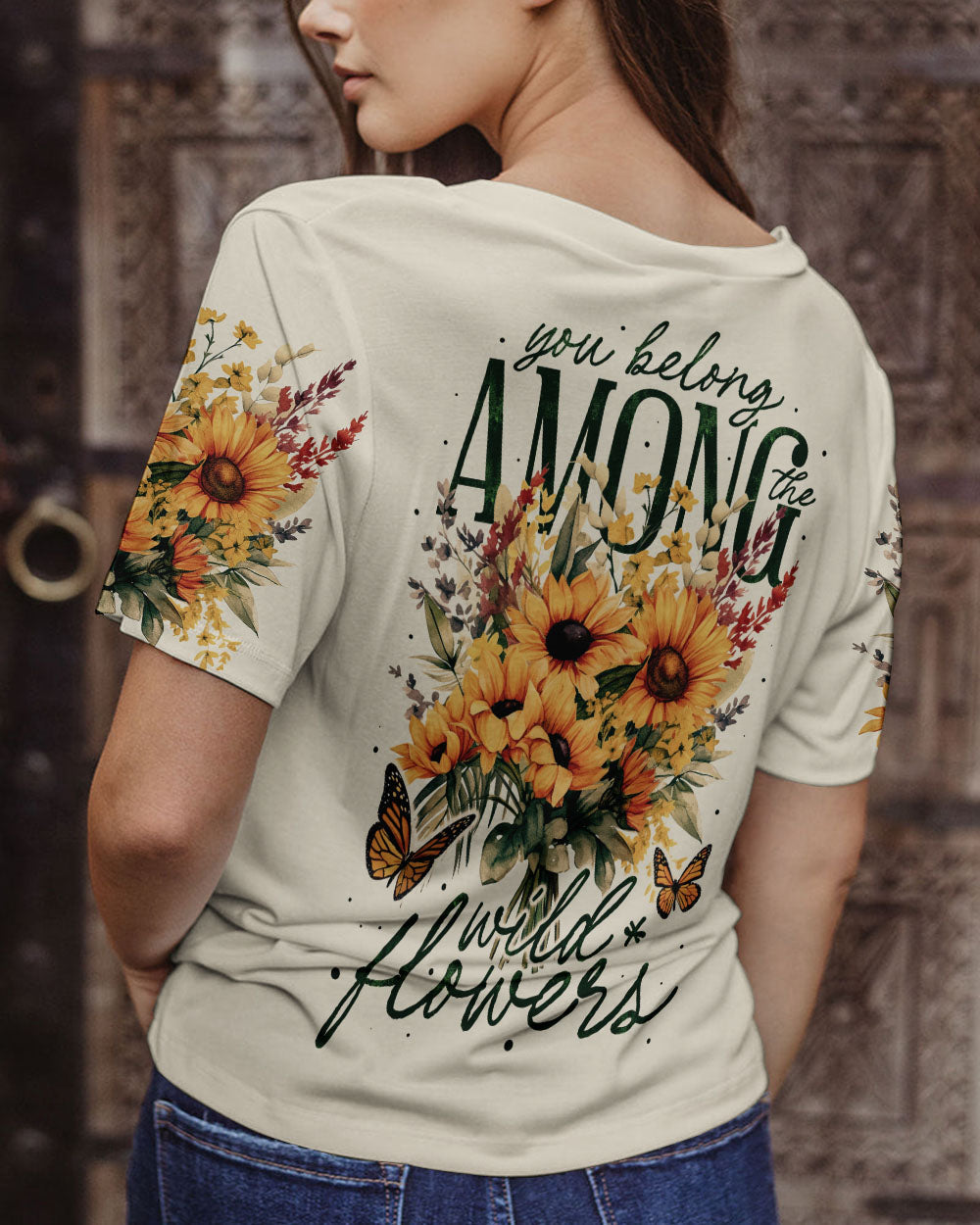 YOU BELONG THE WILDFLOWERS ALL OVER PRINT - TY2106231
