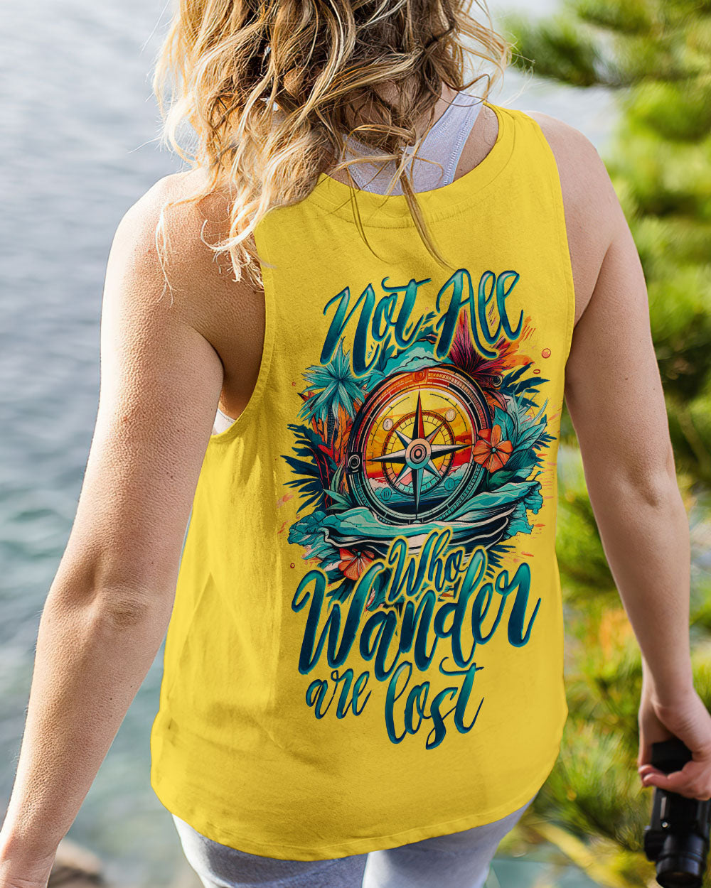 NOT ALL WHO WANDER ARE LOST COMPASS OCEAN ALL OVER PRINT - TY2607232
