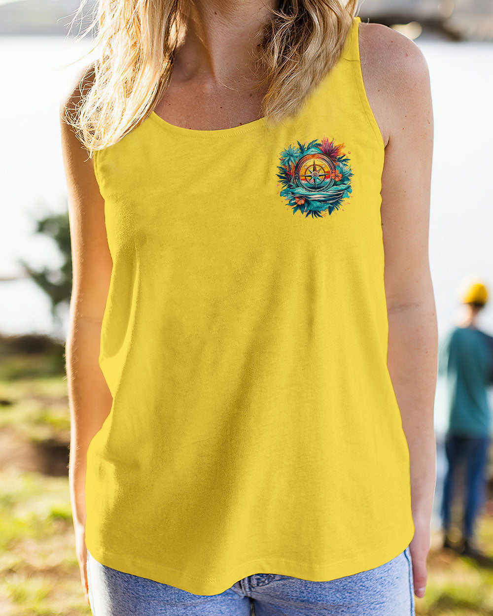 NOT ALL WHO WANDER ARE LOST COMPASS OCEAN ALL OVER PRINT - TY2607232