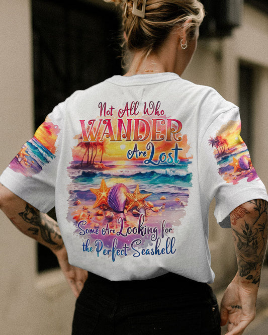 NOT ALL WHO WANDER ARE LOST SEASHELL ALL OVER PRINT - TY2709233