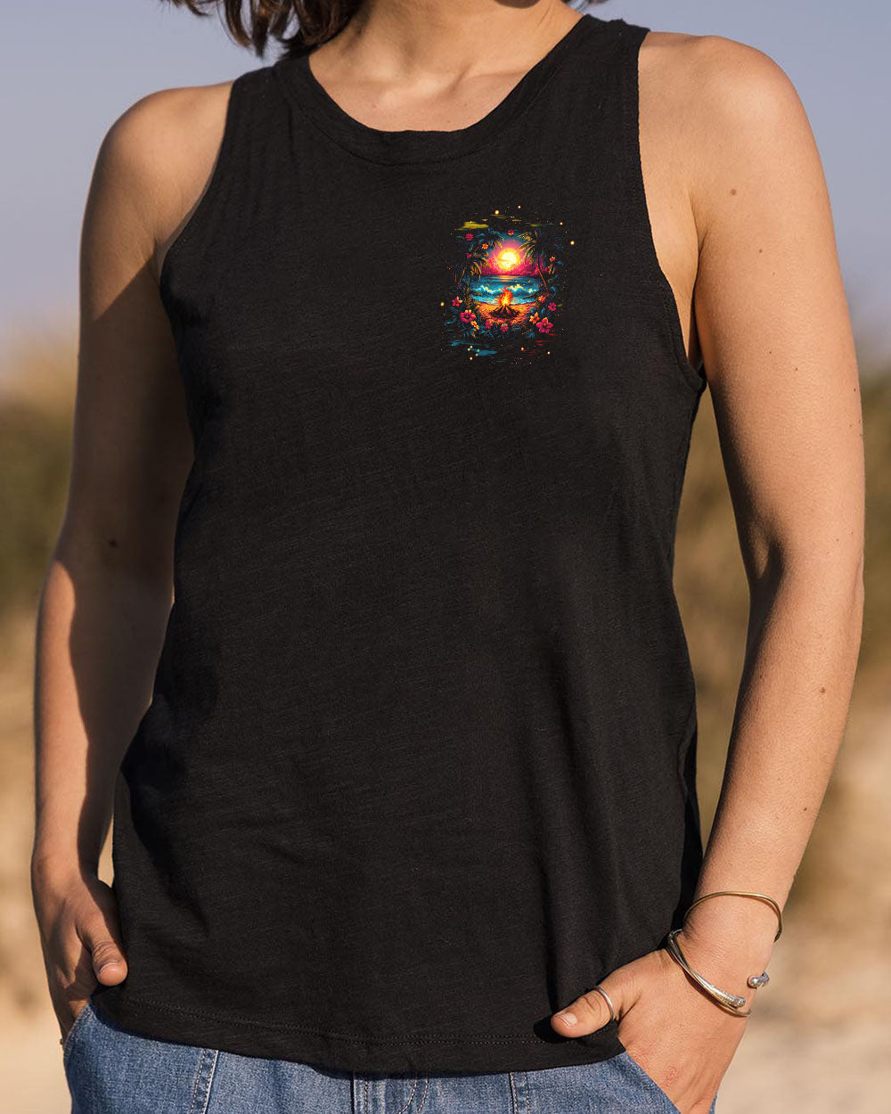MAKING MEMORIES ONE CAMPFIRE AT A TIME BEACH ALL OVER PRINT - TYQY0512243