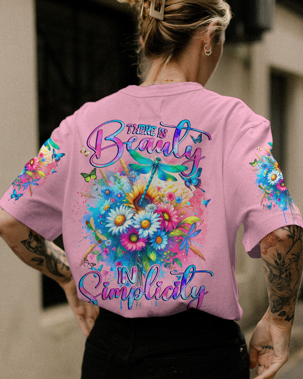 BEAUTY IN SIMPLICITY WILDFLOWERS ALL OVER PRINT - TYQY1612233