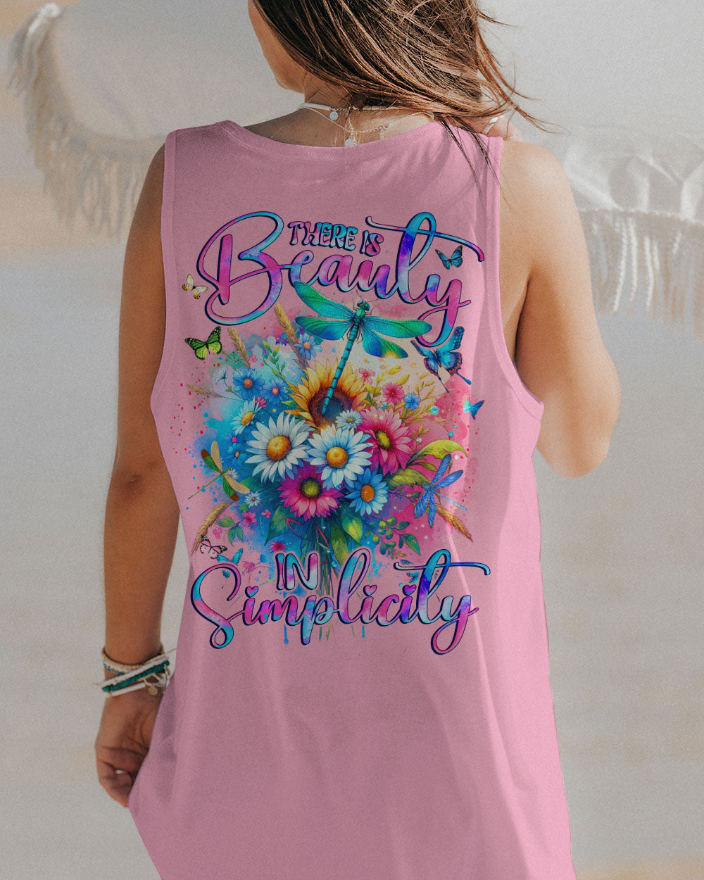 BEAUTY IN SIMPLICITY WILDFLOWERS ALL OVER PRINT - TYQY1612233