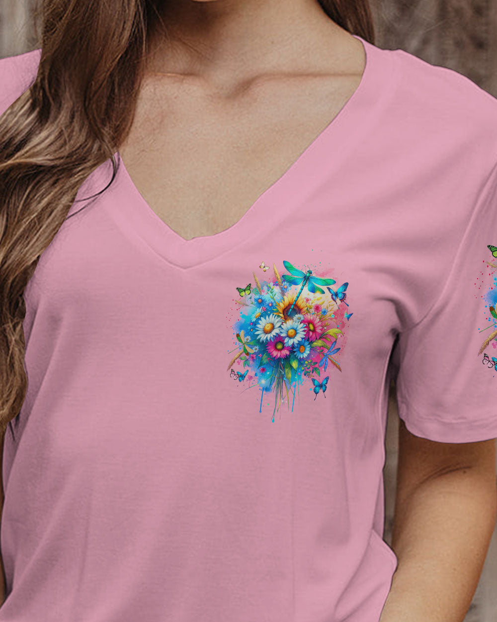 BEAUTY IN SIMPLICITY WILDFLOWERS ALL OVER PRINT - TYQY1612233
