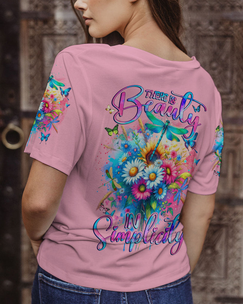 BEAUTY IN SIMPLICITY WILDFLOWERS ALL OVER PRINT - TYQY1612233