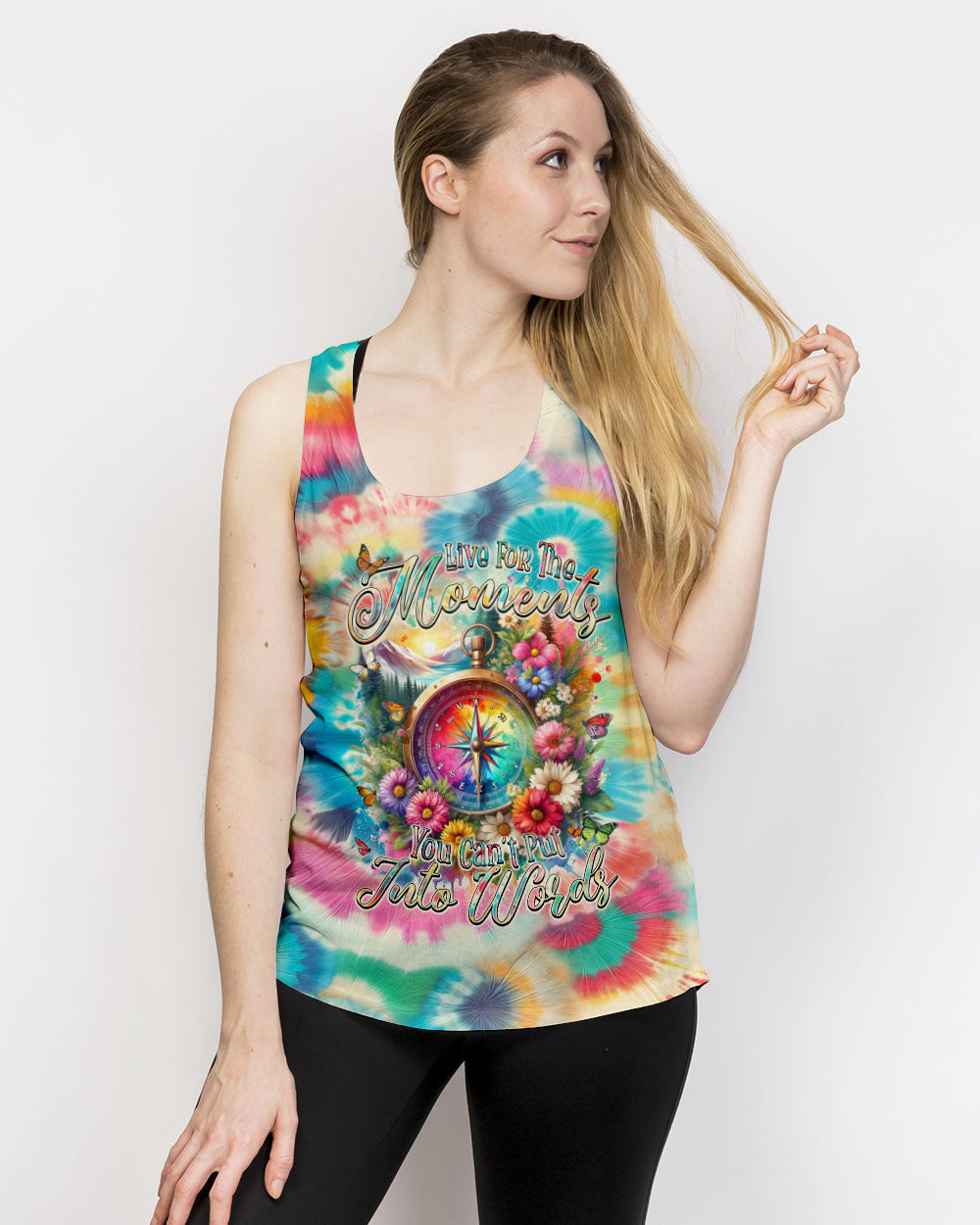 LIVE FOR THE MOMENTS COMPASS ALL OVER PRINT - TYQY2201244