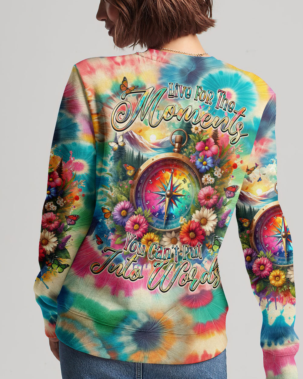 LIVE FOR THE MOMENTS COMPASS ALL OVER PRINT - TYQY2201244