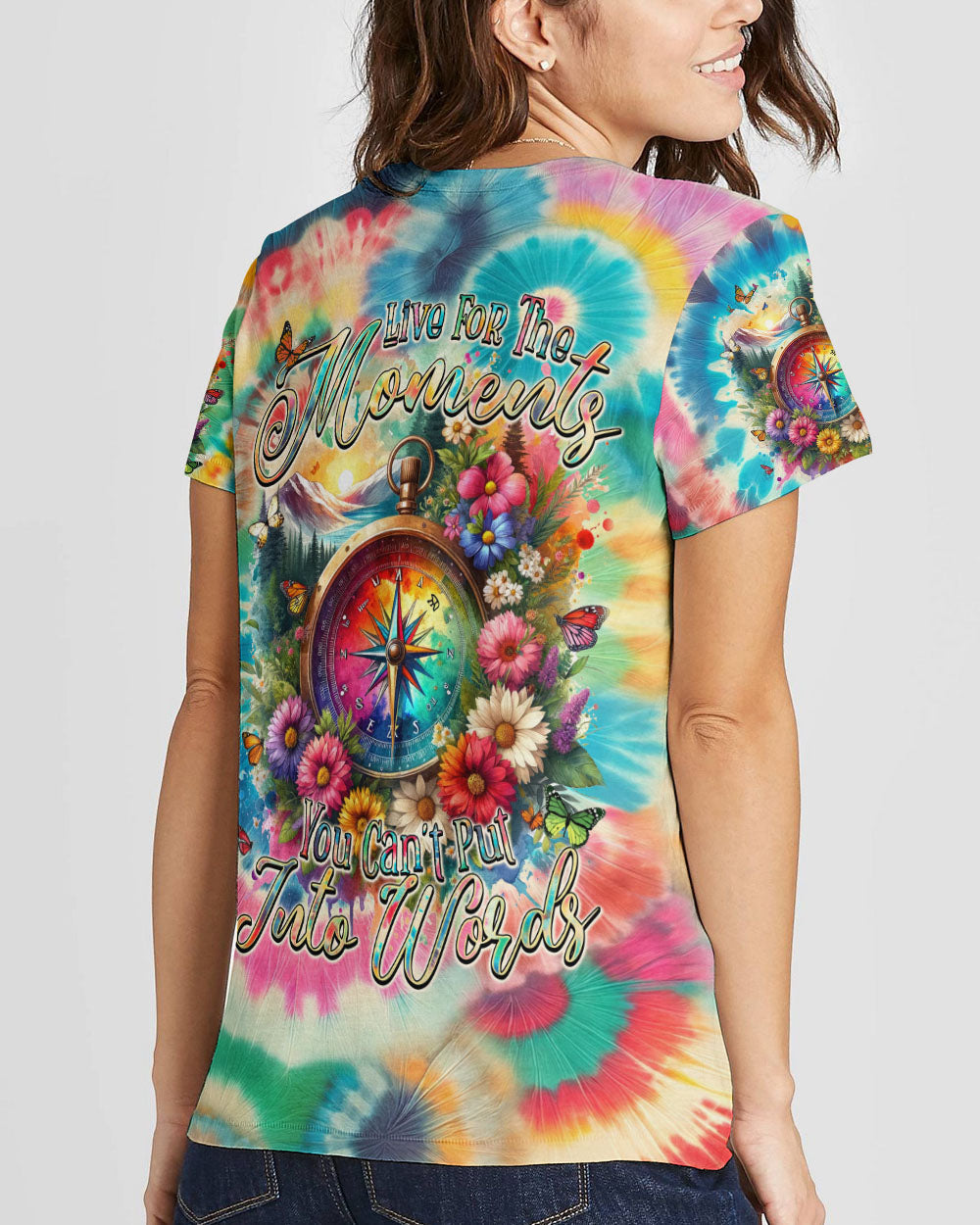 LIVE FOR THE MOMENTS COMPASS ALL OVER PRINT - TYQY2201244