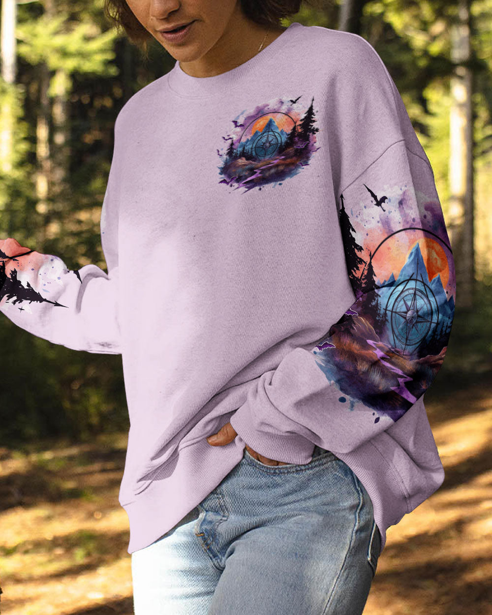 NOT ALL WHO WANDER ARE LOST HALLOWEEN ALL OVER PRINT - TYQY2808232