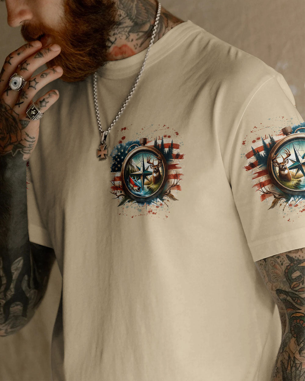 FISHING SOLVES MOST OF MY PROBLEMS ALL OVER PRINT - TYTD0205245