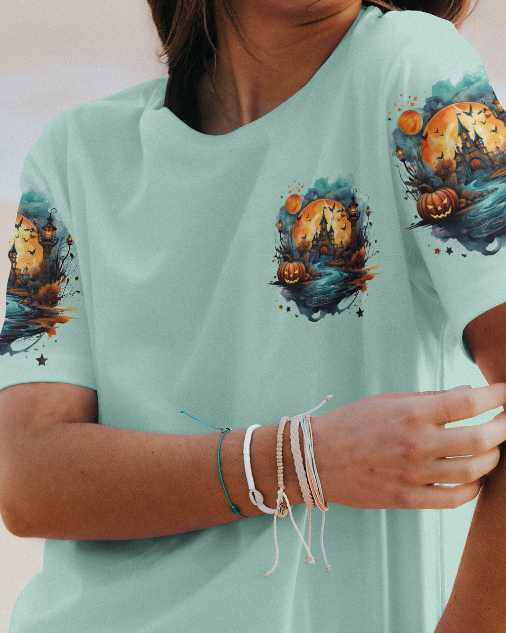 NOT ALL WHO WANDER ARE LOST HALLOWEEN ALL OVER PRINT - TYTD0408232
