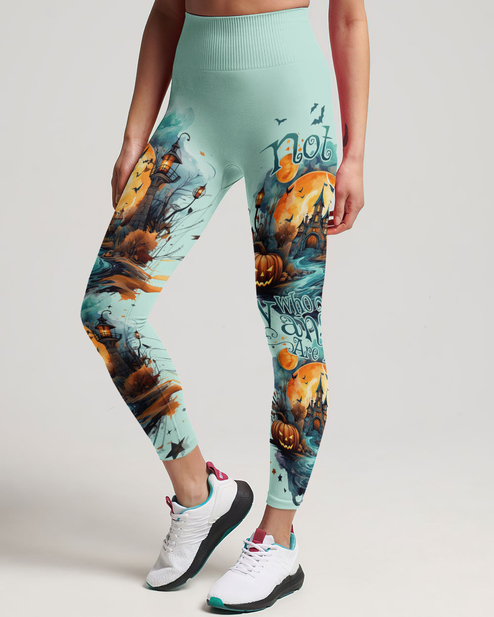 NOT ALL WHO WANDER ARE LOST HALLOWEEN ALL OVER PRINT - TYTD0408232