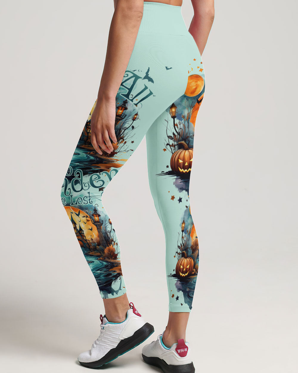 NOT ALL WHO WANDER ARE LOST HALLOWEEN ALL OVER PRINT - TYTD0408232