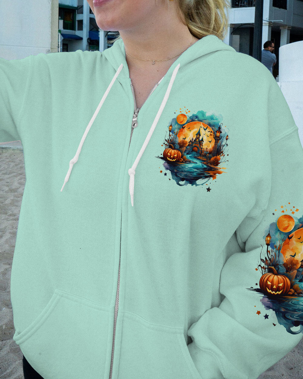 NOT ALL WHO WANDER ARE LOST HALLOWEEN ALL OVER PRINT - TYTD0408232