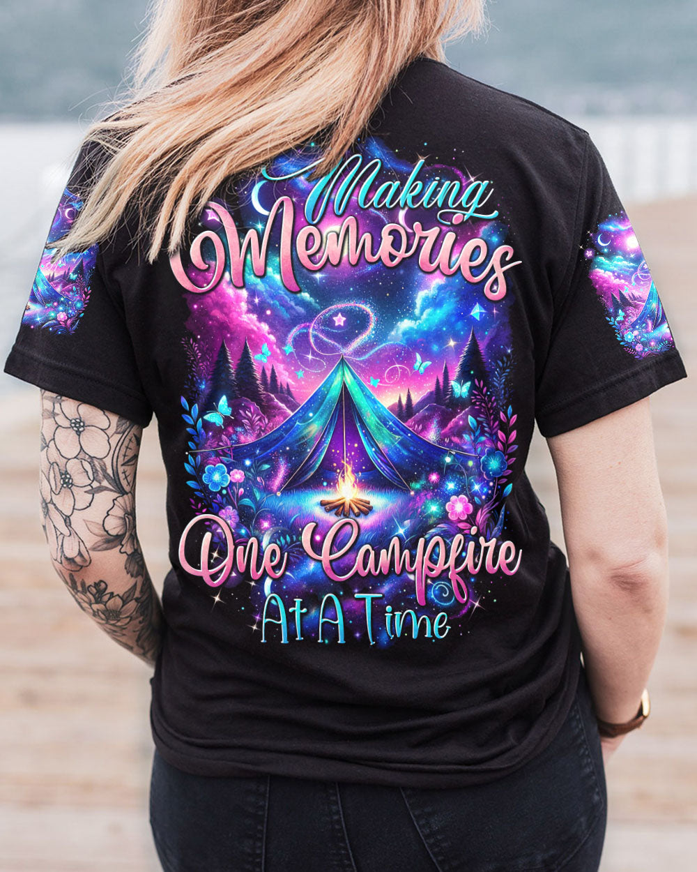 MAKING MEMORIES ONE CAMPFIRE AT A TIME ALL OVER PRINT - TYTD0602241
